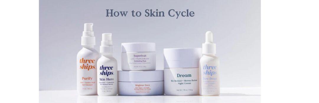 Skin Cycling: a tendência para ter uma pele radiante