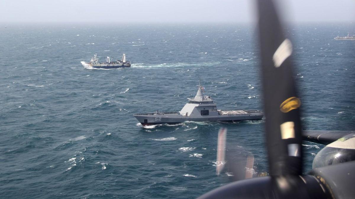 A pesca ilegal, o calcanhar de Aquiles da Marinha argentina?