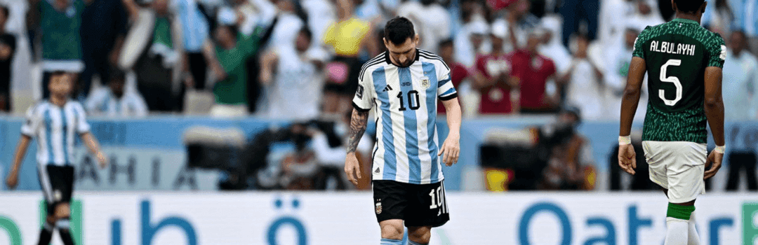Argentina 1 – Saudi Arabia 2: Then