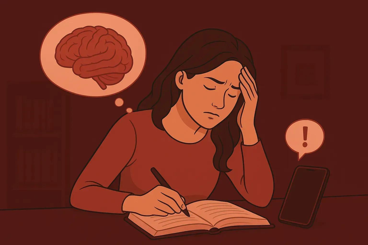 ¿Porque si soy responsable y disciplinada me cuesta concentrarme cada vez más?