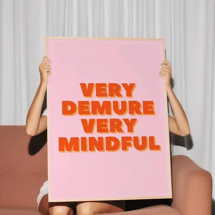 "Very demure": Estar crónicamente en línea (desde el pov de la gen z)