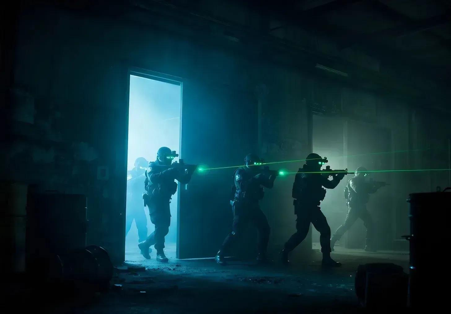 A legally authorized capture operation