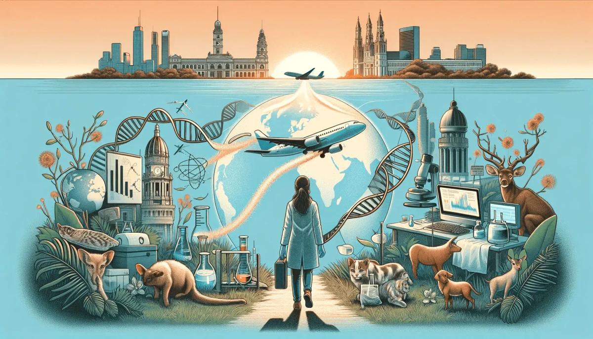 A scientific odyssey from Montevideo to Australia