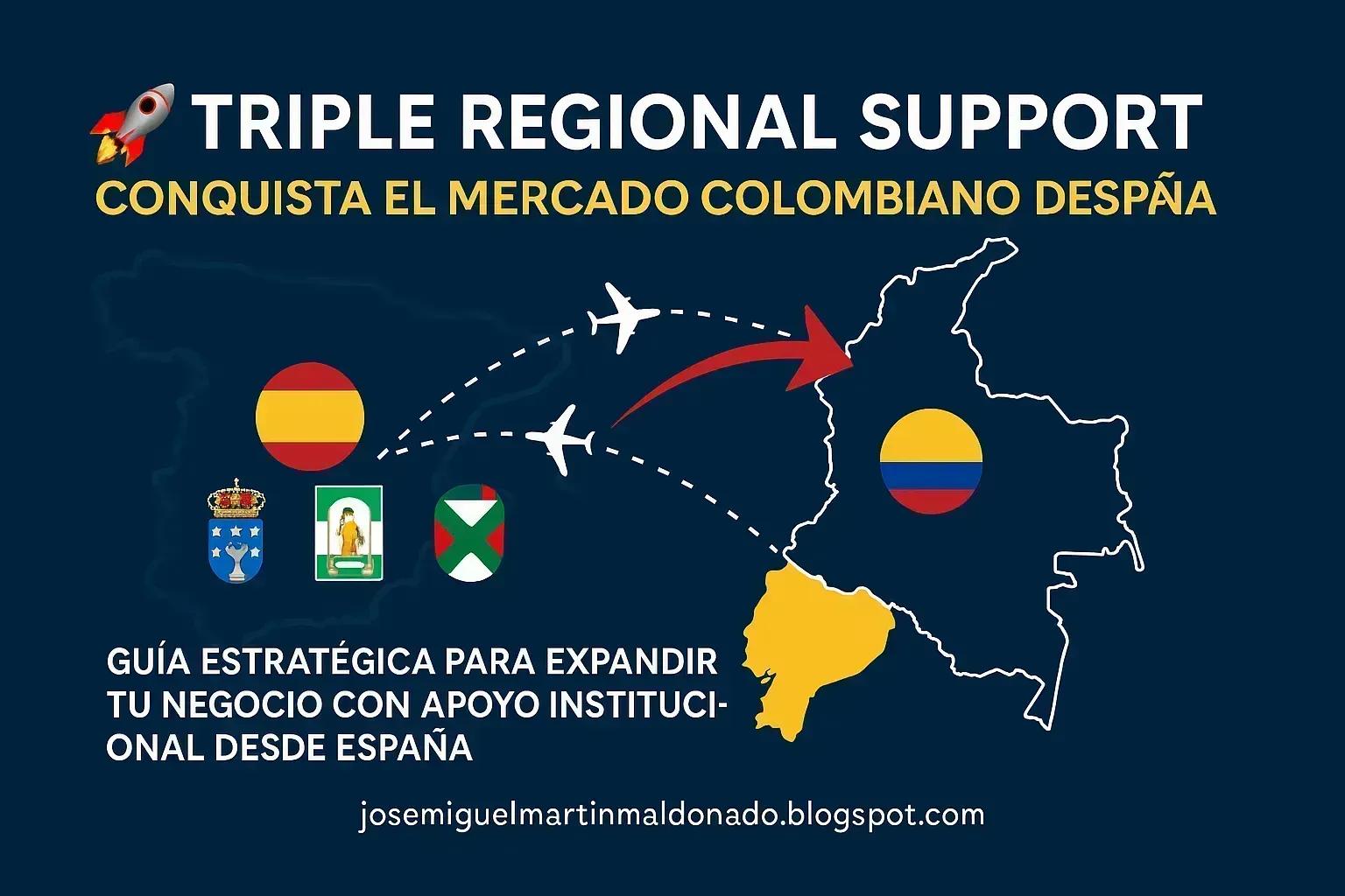 🚀 Triple Impulso Autonómico: La Guía Definitiva Para Conquistar el Mercado Colombiano Desde España