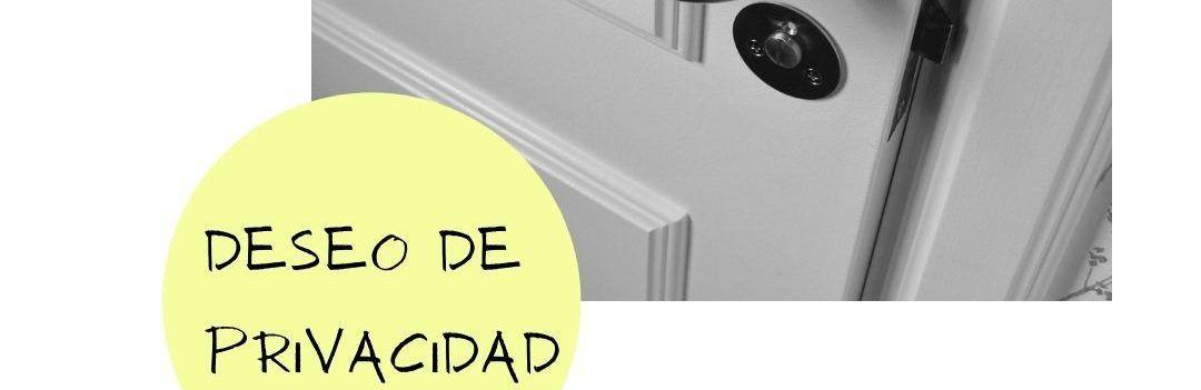 Desejo de Privacidade