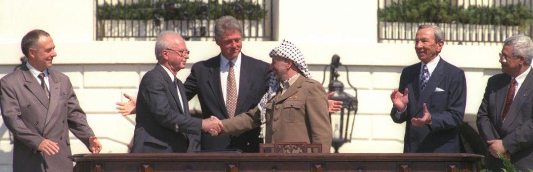 What were the Oslo agreements between Israel and Palestine?