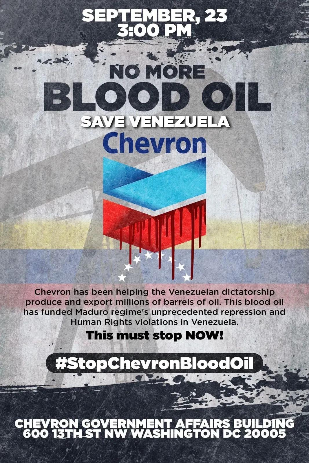 Blood Oil: How Chevron Fuels Repression in Venezuela