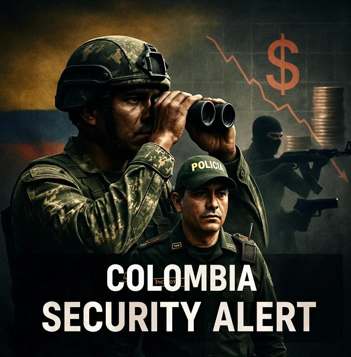 Colômbia em Alerta: Desfinanciamento, Experiência Militar e Ameaças Armadas