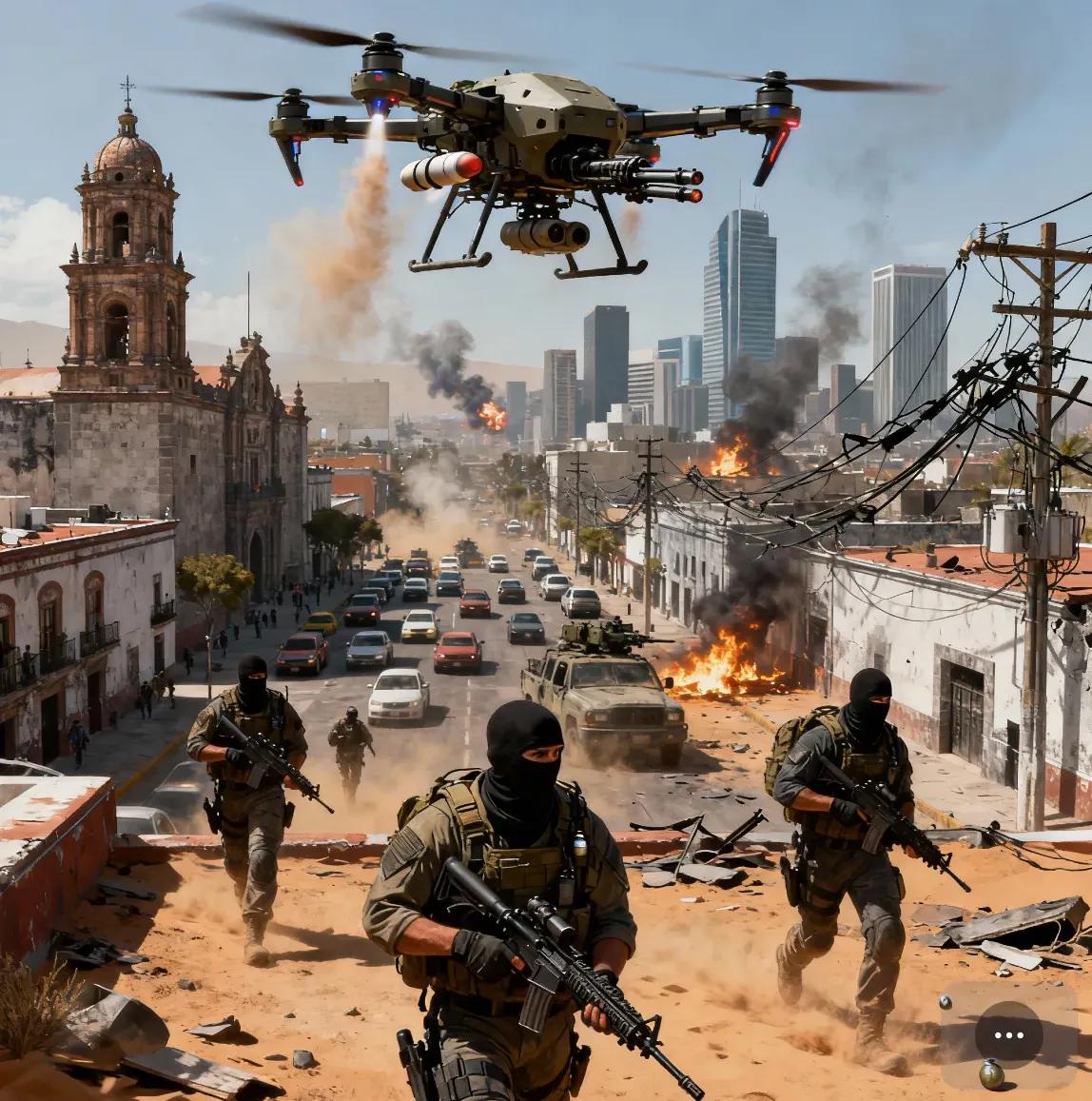 Deadly Skies: Drones, Hybrid Warfare, and the Rise of International Mercenarism in Mexico
