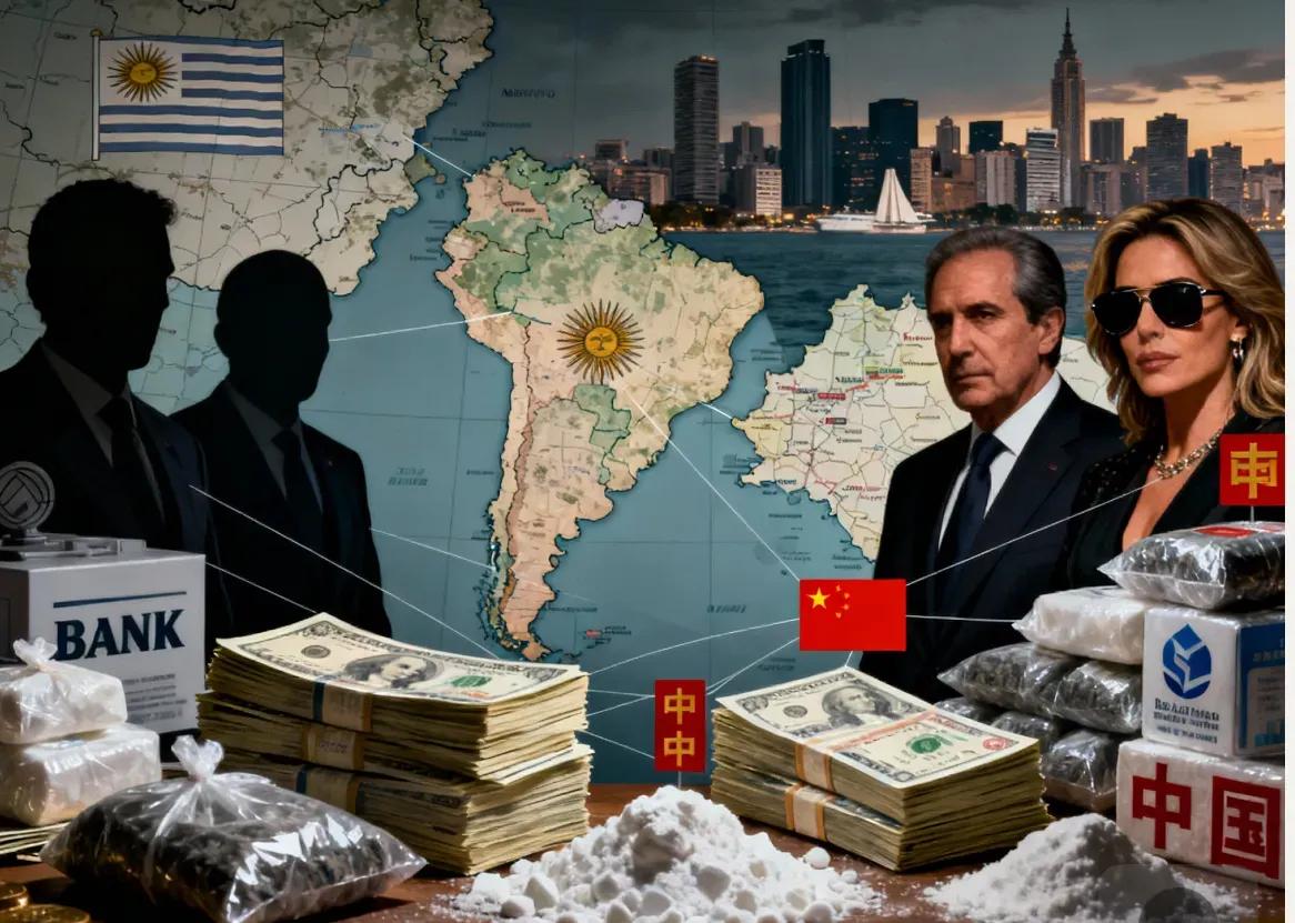 Uruguay la Lavandería del Cono Sur: Corrupción, Bancos, Políticos, Empresarios Celebridades, Narcotráfico y el Entremado Chino